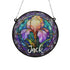 Iris Personalised Stained Glass Effect Suncatcher